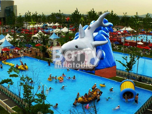 Commercial Sharp Inflatable Pools,Metal Frame Pool For Sale BY-SP-001